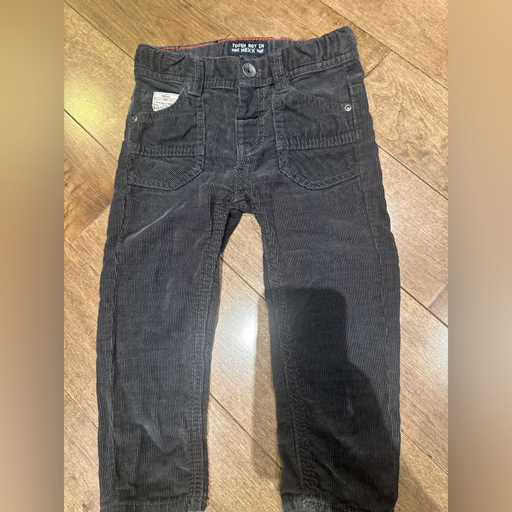 Mexx kids charcoal grey Corduroy Pants